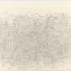 予約販売も Designart カラフルな夜のロンドンの街 - モダンな都市景観